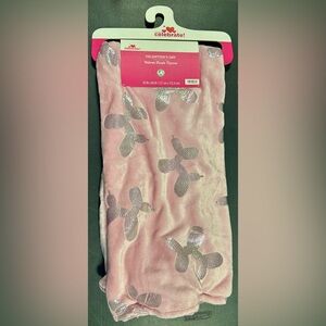 Pink Poodle Dogs Plush Throw blanket 50” x 60” new